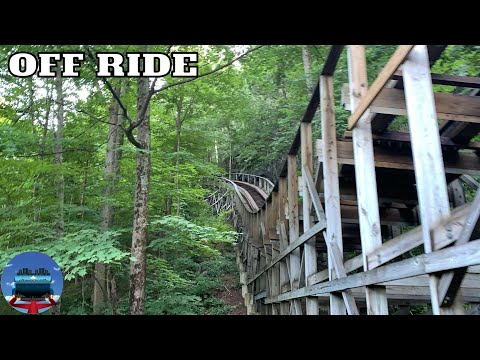Off-ride footage of a Boulder Dash train