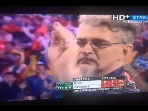 Aleksander Oreshking 134 checkout v King - LOOK KING'S REACTION!