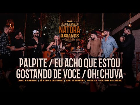Diego e Arnaldo - Palpite / Eu Acho que Estou Gostando de Você / Oh! Chuva (NATORA 10 ANOS)