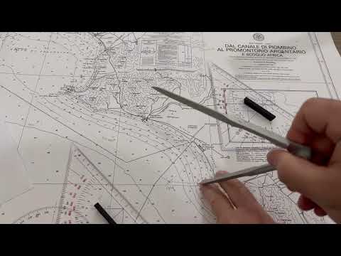 Patente Nautica ep.26 - Carteggio Oltre Mappa 5D - Correnti (Esercizio 5.2.1-4)