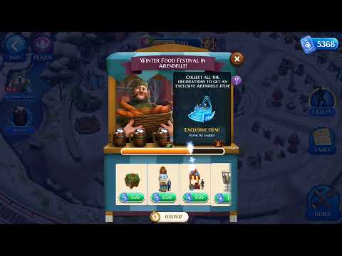 FROZEN FREE FALL # Winter Food Festival In Arendelle