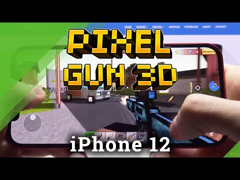 iPhone 12 Pixel Gun 3D Gameplay | Check Settings & Gaming Possibilities