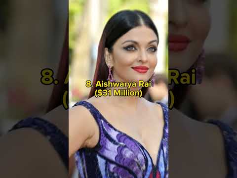 Top 10 Richest Bollywood Actress #shorts #top10 #richest #bollywood #actress