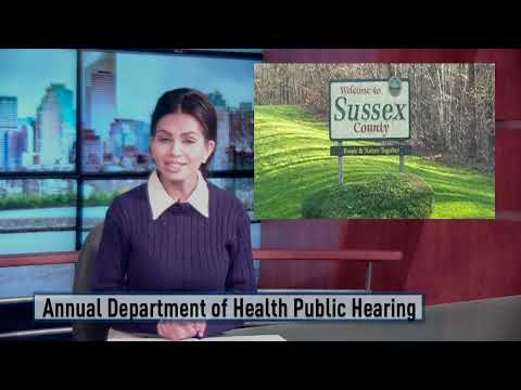 Sussex County Dept. of Health Hearing