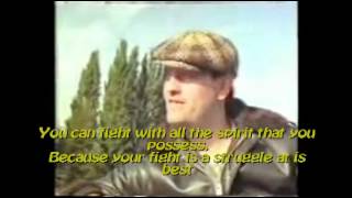 Angelic Upstarts - Solidarity (Lyrics in screen)