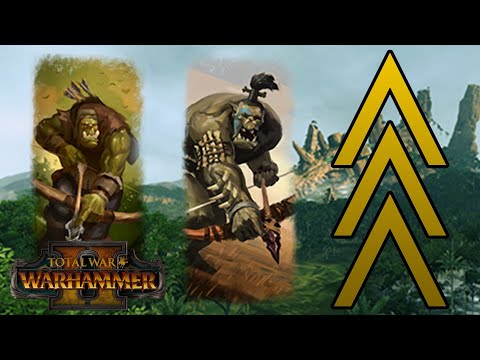 RANK 9 Arrer Boys - Greenskins vs Lizardmen // Total War: WARHAMMER II Multiplayer