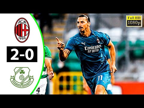 Shamrock Rovers vs AC Milan 2-0 All Goals & Extended Highlights Europa League Qualification 2020 HD