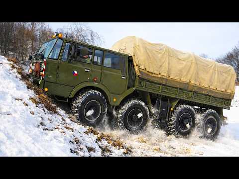 Military Trucks Meeting 6x6 & 8x8 | Extreme Forest Offroad – Bahno Babiny