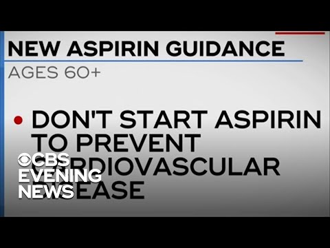 Doctors reverse recommendation on daily aspirin