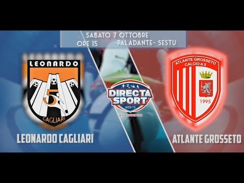 Futsal A2M - Gir. A - "Leonardo Cagliari - Atlante Grosseto (3-3)"
