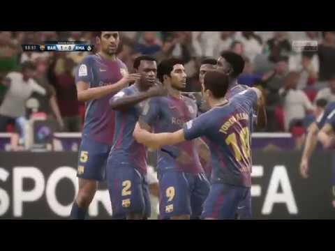 FIFA 18 ROAD TO DIVISION 1 PART 134 - BARCELONA VS REAL MADRID - FIFA 18 Online Seasons Gameplay