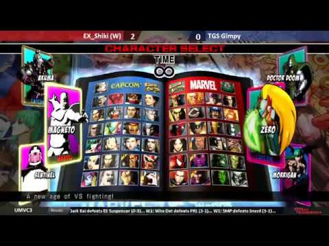 SOVA BattleGrounds #2 UMVC3: WF SMP (Mag/Sent/Akuma) vs RyRy (Zero/Morrigan/Doom)