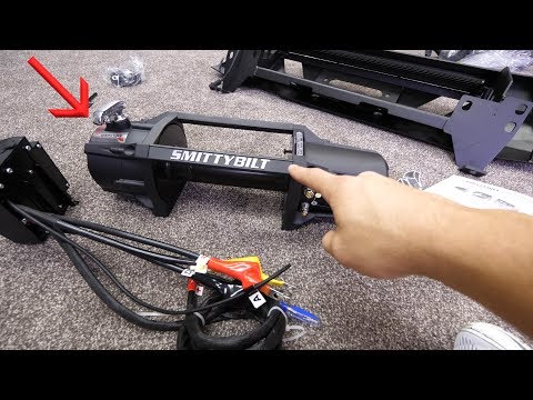 Smittybilt X20 Waterproof Synthetic Winch Install - 2018 Toyota Tacoma