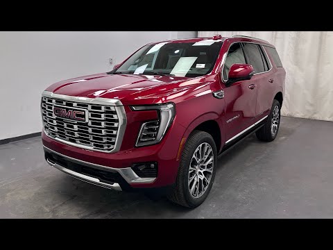 2026 GMC Yukon 4WD 4dr Denali in Red for sale at Davis GMC Buick Lethbridge in Lethbridge, AB
