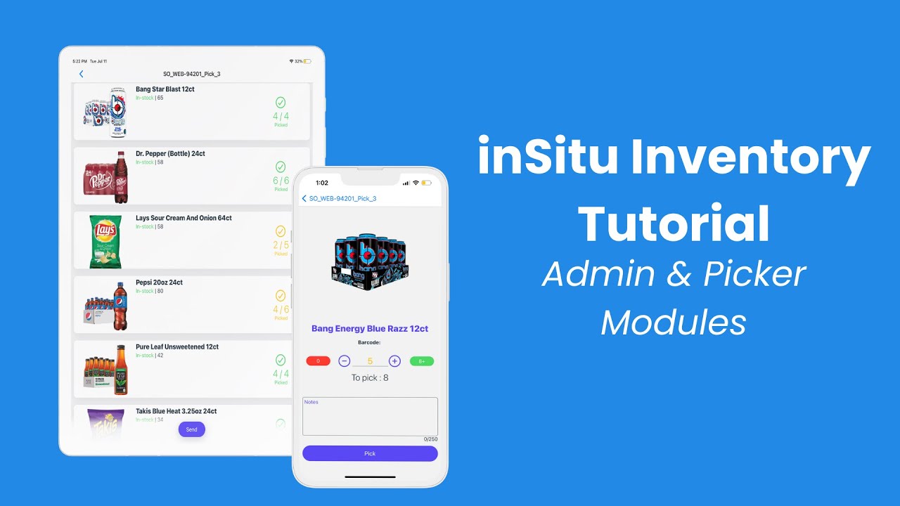 inSitu Inventory Tutorial Module