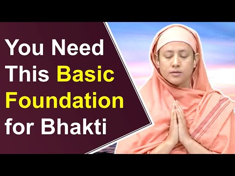 Santa Bhava is Foundation for Devotion || Pravrajika Divyanandaprana on 5 Attitudes of Bhakti Yoga
