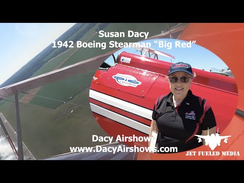 Interview-Susan Dacy, "Big Red" Boeing  Stearman