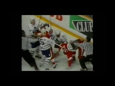 Wings - Leafs G3 rough stuff 4/23/93