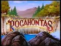 Original VHS Opening The Adventures Of Pocahontas Indian Princess 2003 Reissue UK Retail Tape