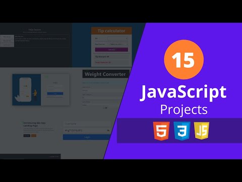 Build 15 Javascript Projects From 100 Days Of Javascript Course