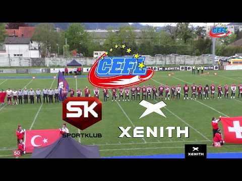 CEFL Championship: Calanda Broncos vs Istanbul Koc Rams - 55:17 [May 11, 2019]
