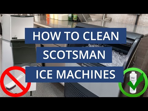 How To Clean a Scotsman Ice Machine (Part 1)