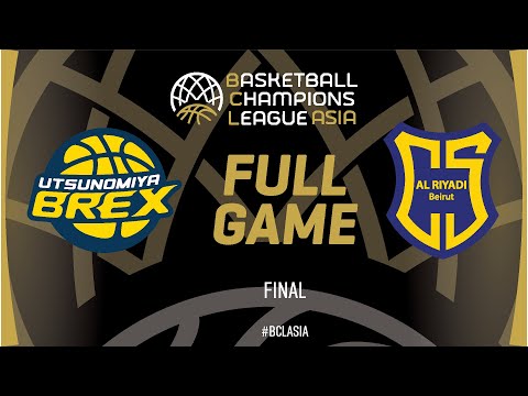 Final | Utsunomiya Brex v ⁠Al Riyadi Beirut Club | Full Basketball Game | #BCLASIA 2025