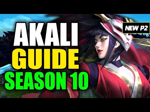 HOW TO PLAY AKALI SEASON 10 - (Best Build, Runes, Playstyle) - S10 Akali Gameplay Guide