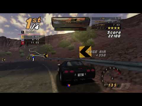 Need for Speed: Hot Pursuit 2, Chevrolet Corvette Z06, 8 laps Outback II