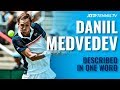 ATP Tennis Stars Describe Daniil Medvedev in One Word!