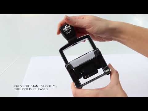 How to Set the Date on a Trodat Professional 4.0