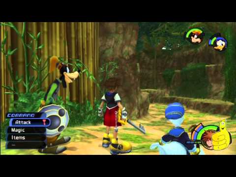 Kingdom Hearts Final Mix HD Deep Jungle Speedrun (Part 1) - HTG