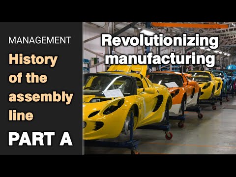 , title : 'History of the assembly line part A | What is an assembly line | Business History'