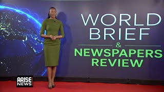 Newspaper Review & World Brief: 7 Dead After Ukraine Drone Strikes Russian Beach