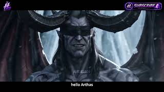 Arthas vs Illidan – The Frozen Throne AI Reimagined (4K) | Warcraft