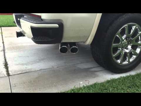 2014 5.3 GMC Sierra with GM Performance Cat-Back Exhaust - By BORLA