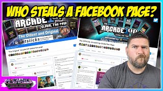 Arcade1Up Strange And Unnecessary Facebook Activity