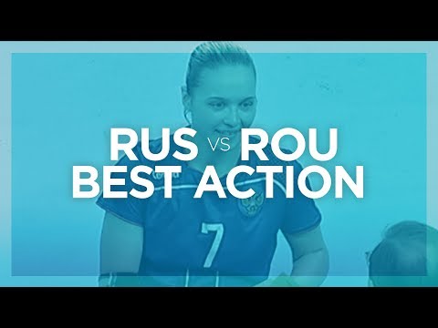 Top-class performance! Russia's Daria Dmitrieva sinks Romania | Women's EHF EURO 2018