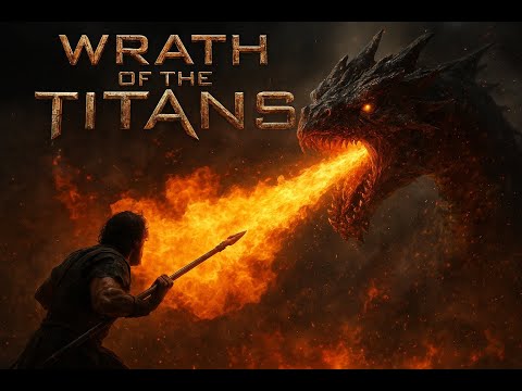 🔥 Wrath of the Titans – Apollo’s Fiery Dragon Unleashed! ⚡ Epic Battle Scene