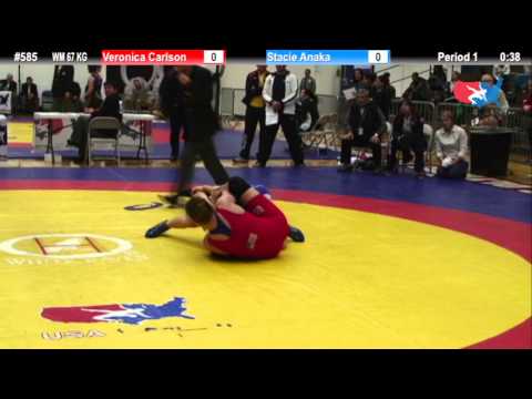 WM 67 KG - Veronica Carlson (New York Athletic Club) vs. Stacie Anaka (CAN)