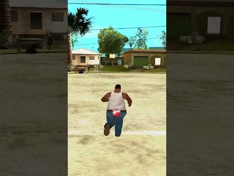 Normal CJ Vs Fat CJ GTA SA Pt. 50 #shorts