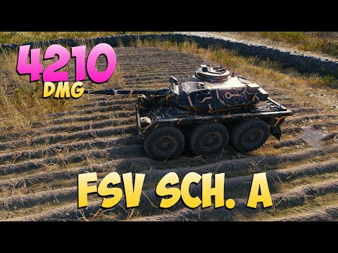 FSV Sch. A - 5 Kills 4.2K DMG - Glamourös! - World Of Tanks