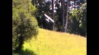 preview picture of video 'RC Glider flying in the Costa Rican Mountains'