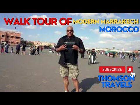 Walking Tour of Modern Marrakech — Morocco Africa | Thomson Travels