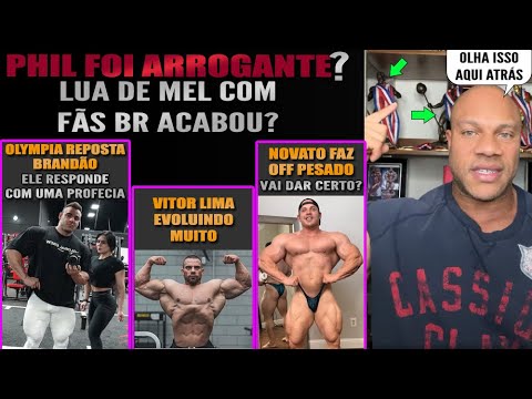 Phil apenas agiu como sempre + Brandão: Moral Nível Master + Vitor Lima + Martin Fitzwater