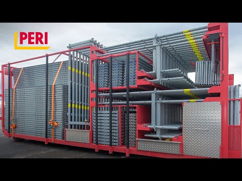PRODUKT | PERI UP Gerüstbaukasten - Abrollcontainer für PERI UP Easy