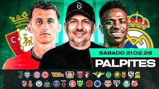 Football Predictions for February 21, 2026 (Saturday) | Football Tips