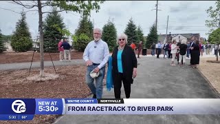 Downs River Park opens as part of Northville Downs redevelopment