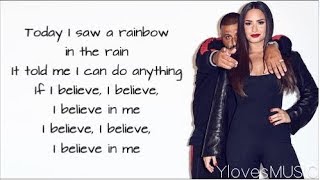 DJ Khaled ft. Demi Lovato - I Believe (Lyrics)