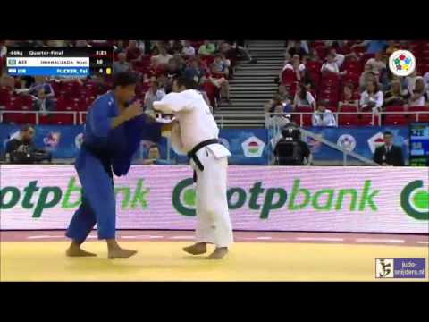 Judo 2014 Grand Prix Budapest: Shikhalizada (AZE) - Flicker (ISR) [-66kg] QF
